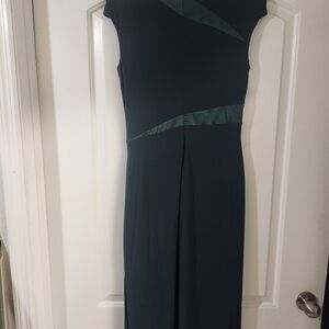 Ralph Lauren Elegant Teal Maxi Dress